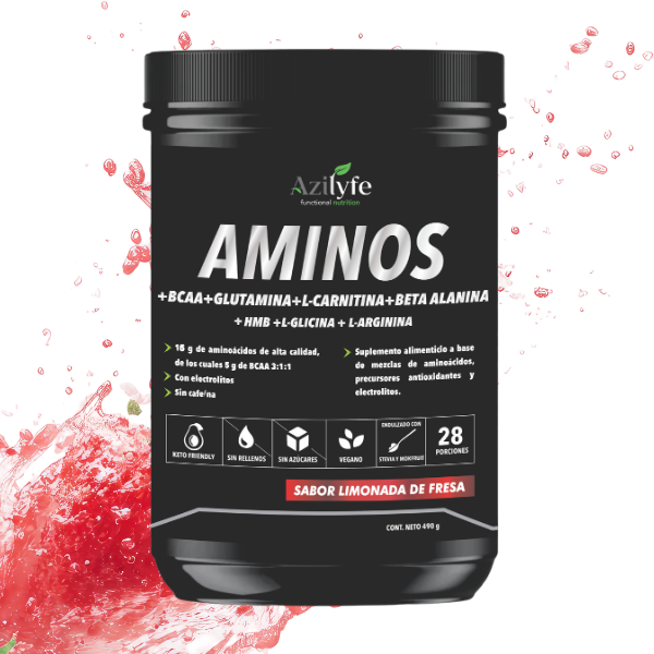 Aminoacidos esenciales + BCAA + Glutamina + Carnitina + Beta Alanina + HBM + Glicina + Arginina
